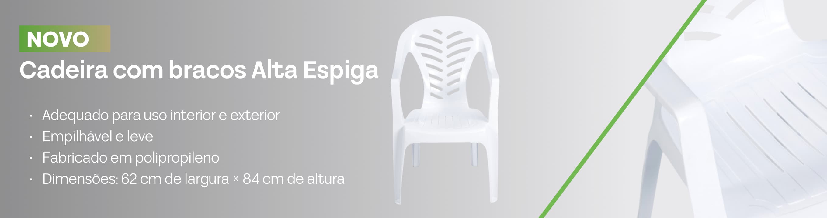 Cadeira com bracos Alta Espiga